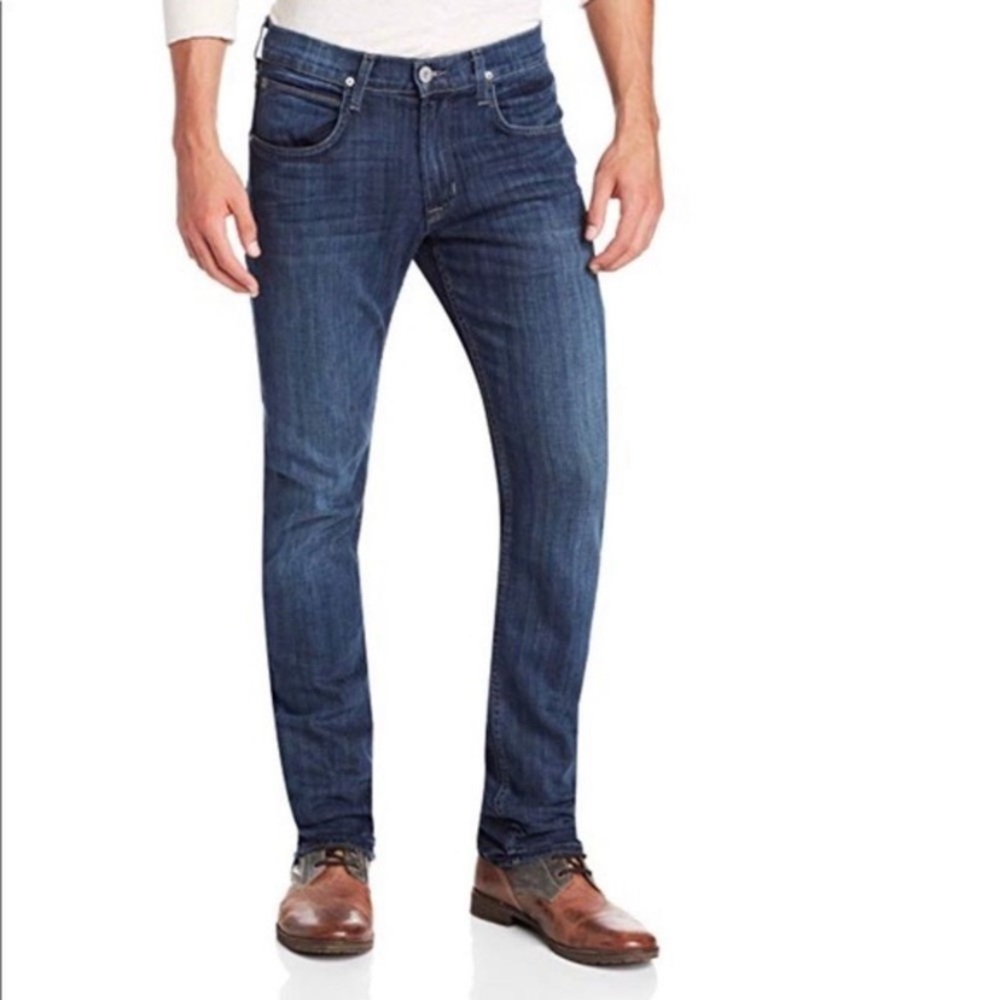 Hudson Byron Five Pocket Straight Jeans Wind Wash Size 30 Waist